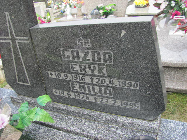 Emilia Gazda 1924 Jastrzębie Zdrój Ewangelicki - Grobonet - Wyszukiwarka osób pochowanych