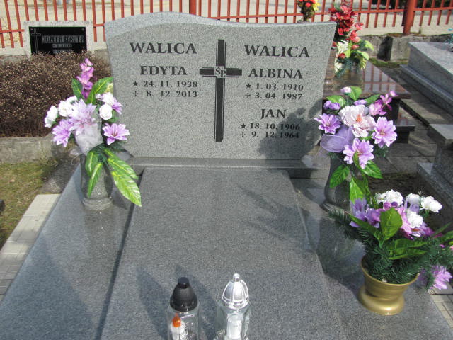 Grób Ewald Walica